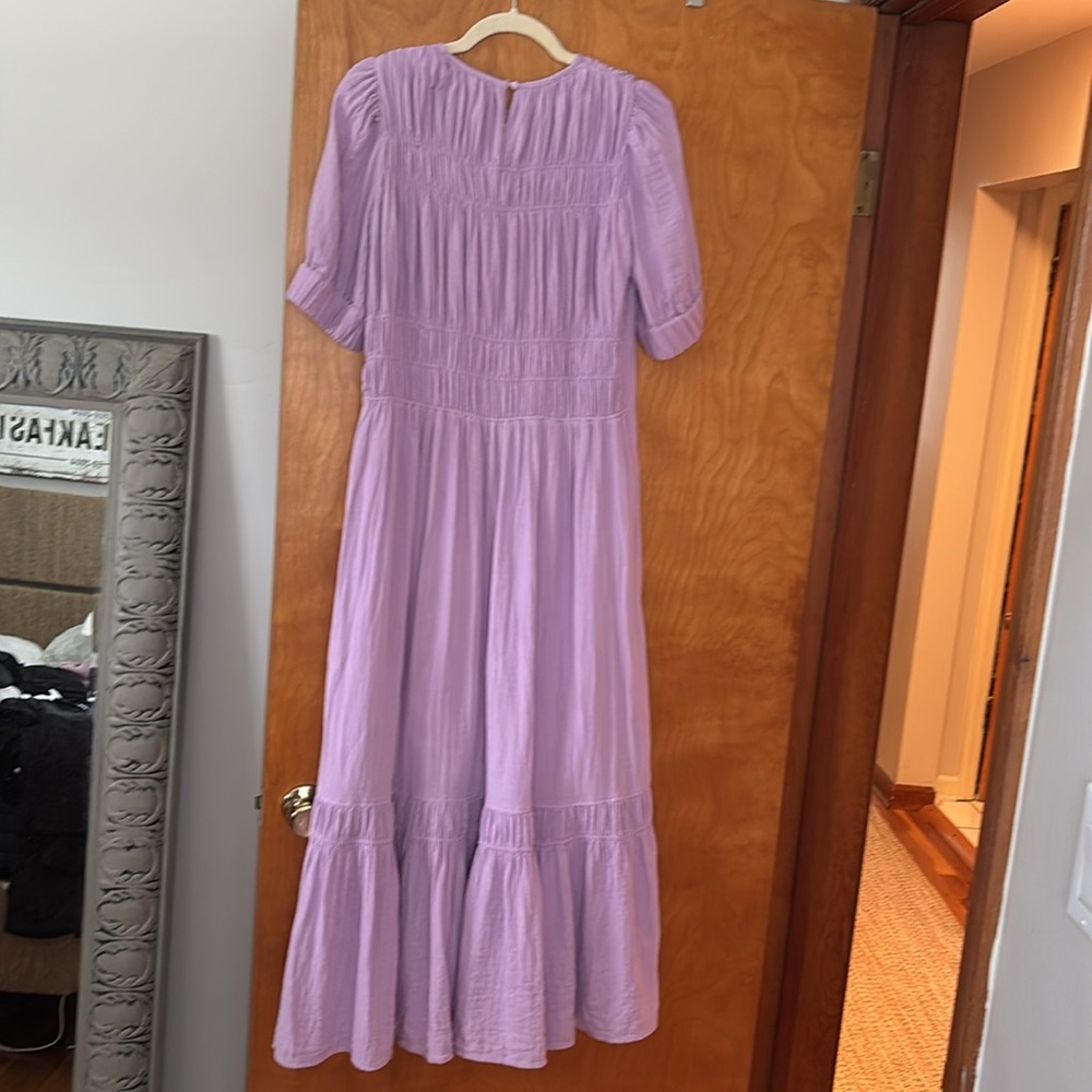 Me+Em Orchid Cheesecloth Dress - Picture 5 of 6